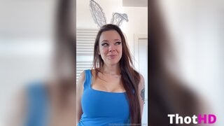 Anne Wuensche Hasenohren Dekolleté geleakt OnlyFans Video