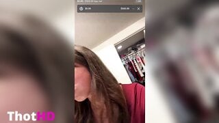 Chloe Rosenbaum cleavage mirror female pov NSFW Video