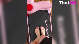 Anne Wuensche feet toes close-up pov NSFW Video