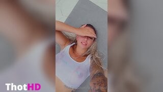 Leah_Mifsud see-through bikini see through shirt Leaked OF