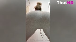 Leah_Mifsud from behind close-up asshole from below Video Leak