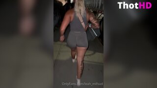 Leah_Mifsud ass shorts from behind outdoor Leaked Video