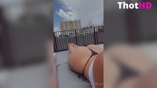 Leah_Mifsud outdoor close-up bikini ass Leaked OF Video