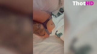 Leah_Mifsud close-up crotch spread legs OF