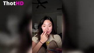 Asianmochi Ass and Tongue Out Video