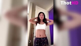 Lucy Mochi Topless Bathroom Leaked