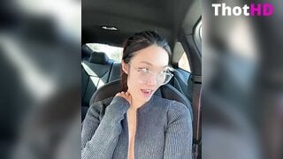 Asianmochi One Tit Out Flashing XXX