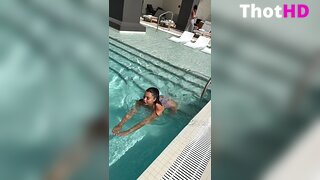 Lashwana Poolside Bikini OF
