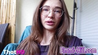 EmmiHill Massiv Squirt! Young skinny Girl, Small Tits Biggest Labia