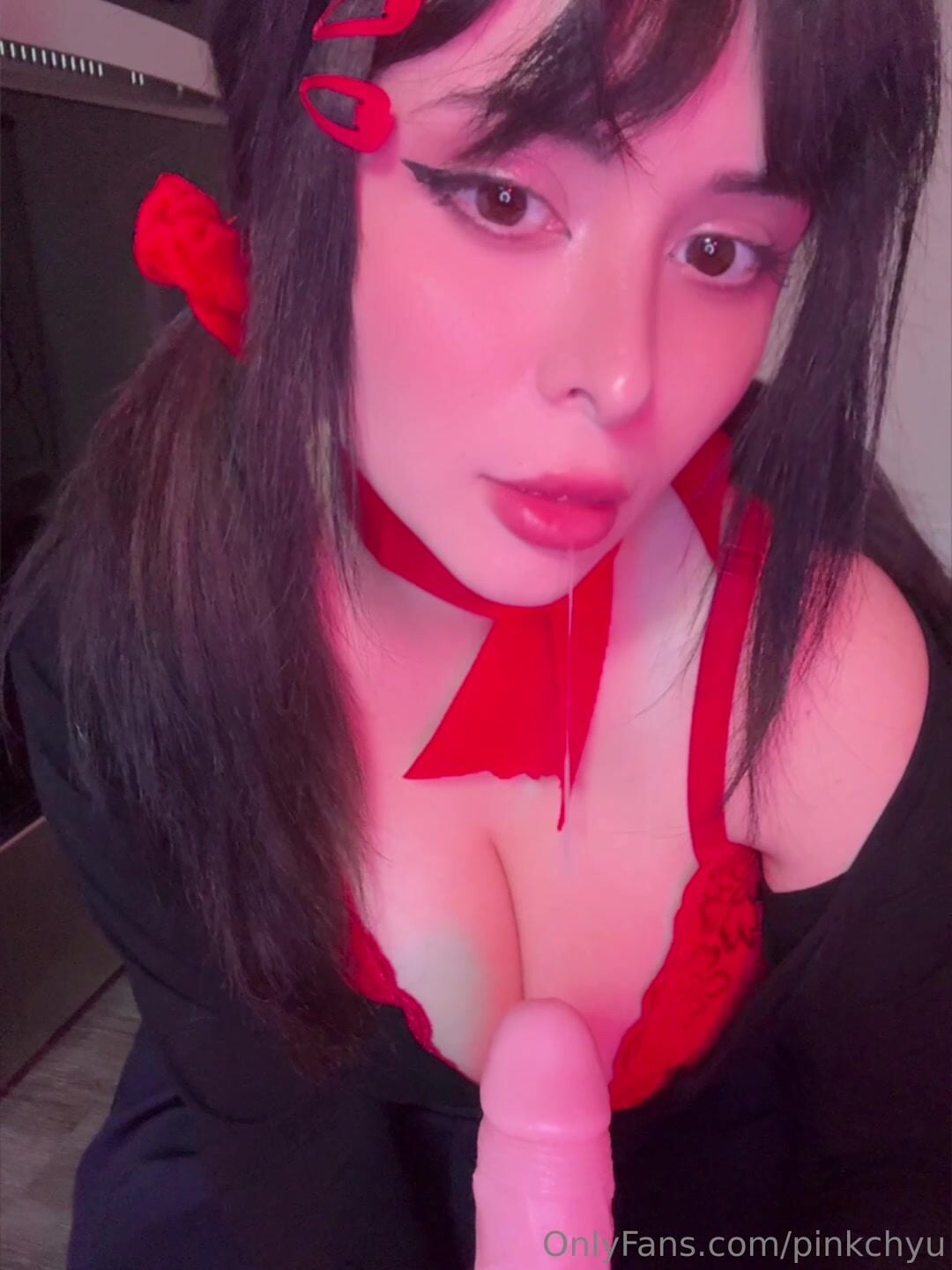 Pinkchyuwu Cleavage BG Sex Leaked