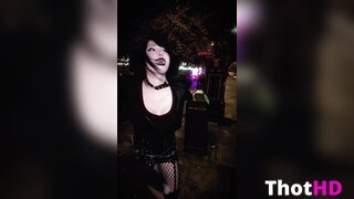 pinkchyuwu Outdoor Fishnet Pantyhose OnlyFans