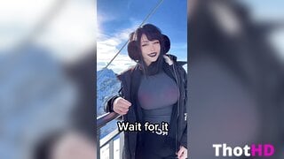 pinkchyuwu Outdoor Big Tits