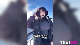pinkchyuwu Outdoor Big Tits