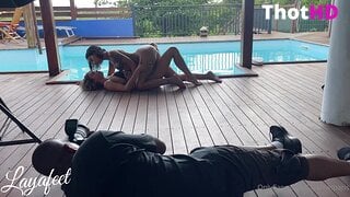 Lalymdl Nude on Couch NSFW