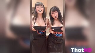 Pinkchyu Big Tits Cleavage Video