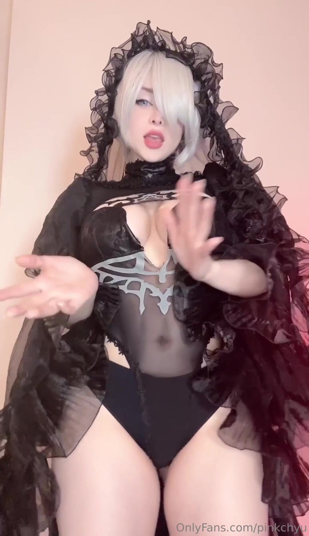 pinkchyuwu Leotard See-Through OF
