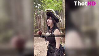 Pinkchyu Outdoor Cleavage