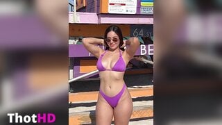 Laura Amaya Bikini Outdoor Clip