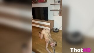 Anja Carina Haslinger On All Fours NSFW