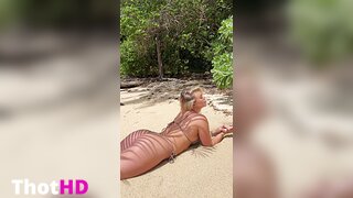 Katie Sigmond Bikini Outdoor Clip