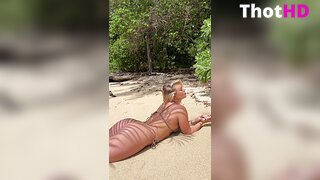 Katie Sigmond Bikini Outdoor Clip