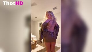 Katie Sigmond Couch From Behind OF