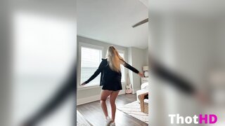 Katie Sigmond Cleavage Short Shorts