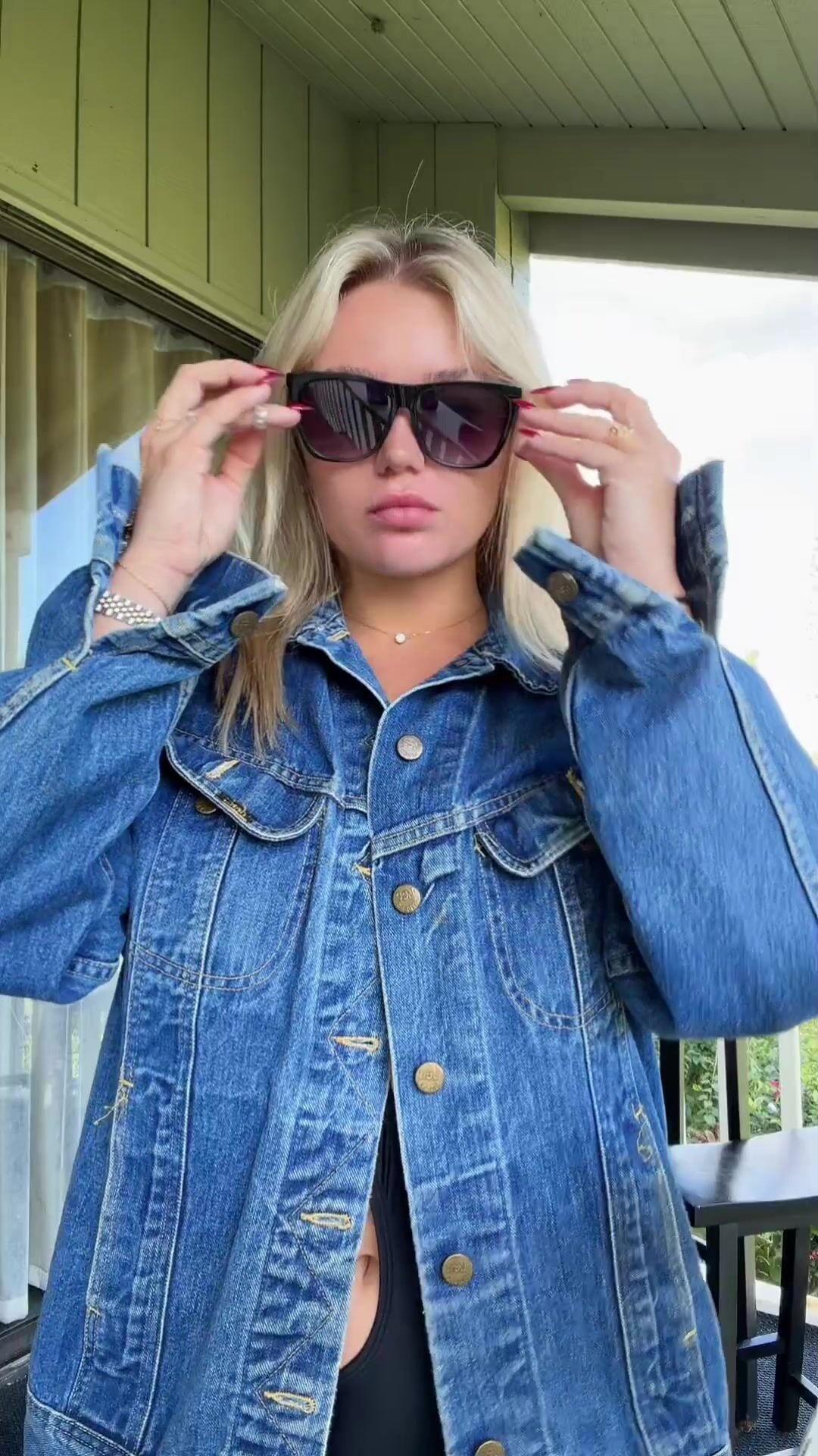 Katie Sigmond Denim Shorts