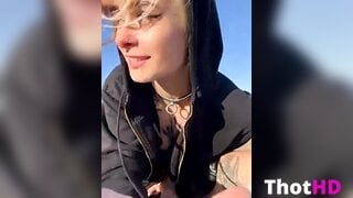 Sallydinosaur Outdoor Masturbation