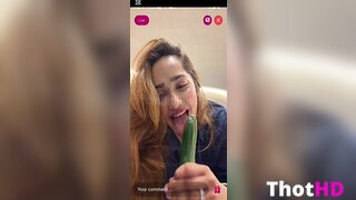 Aditi Mistry Ass with Cucumber OnlyFans