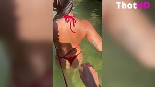 Bufalika Bikini Underwater Clip