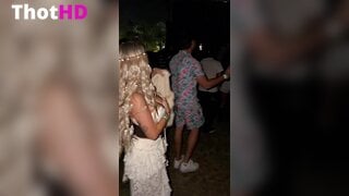 Bufalika Dress Cleavage Leak