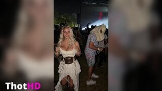Bufalika Dress Cleavage Leak
