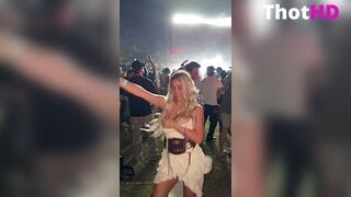 Bufalika Dress Cleavage Leak