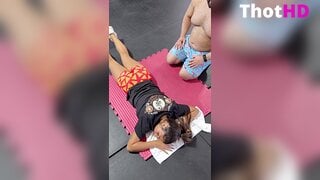 Ika D'Auria Topless in Shorts Leaked