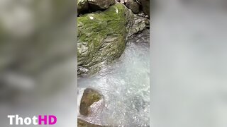 Ika D'Auria Outdoor Ass Leak