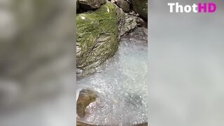 Ika D'Auria Outdoor Ass Leak