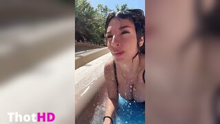 Ika D'Auria Pool Cleavage OF