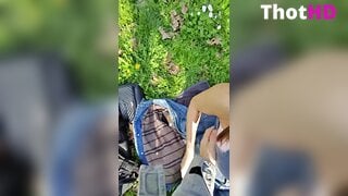 Ika D'Auria Outdoor Cleavage Leak