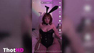 Low-keydeadinside Fishnet Pantyhose with Rabbit Ears XXX