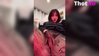 Lowkeydeadinside Masturbating Fishnet Pantyhose Leak