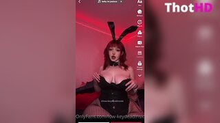 Lowkeydeadinside Leotard and Fishnet Pantyhose NSFW