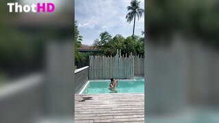 Bruna Luccas Bikini Outdoor XXX