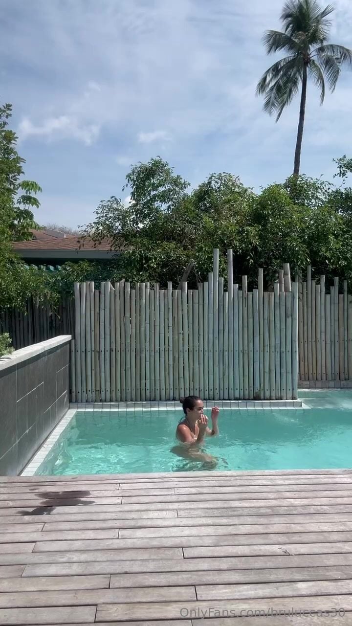 Bruna Luccas Bikini Outdoor XXX