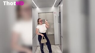 Ema.santi Ass in Elevator Clip