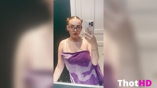 Ema.santi Dress and Cleavage OF