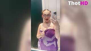 Ema.santi Dress and Cleavage OF