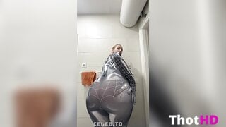 Ema.santi Towel with Bodysuit NSFW