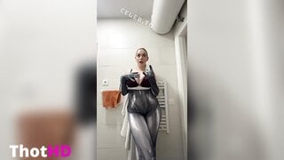 Ema.santi Towel with Bodysuit NSFW