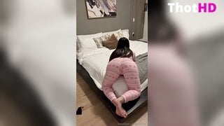 Joy Mei Cleavage and Ass Clip